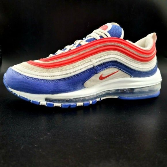 Nike Air Max 97 'USA' 2020 Sz 8.5 CW5584-100 Airmax Americana Uni Red White Blue - Picture 3 of 12